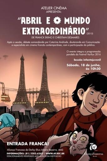 Assistir Abril e o Mundo Extraordinário online