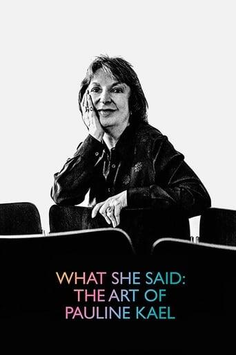 Assistir What She Said: The Art of Pauline Kael online